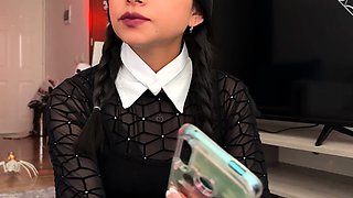Sexy teen doggystyle fuck on webcam close up