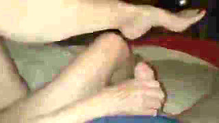 Granny Ann Gives Best Handjob and Arch Footjob on the Web JOI