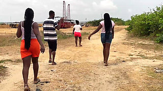 A Young 19 Year Olds Nigeria Girls and Boys Go to Fuck