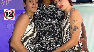 Turning Petite Santos Dykes Into Anal Sluts