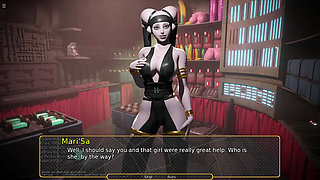 Ahsoka XXX - Fucking Lyn Me's tight ass and grabbing Ahsoka Tano's buttocks
