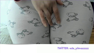 MASTURBATION IN PAJAMAS- CARESSED MY PUSSY- TURKISH PORN- BIG ASS- TURKISH MILF- CAMEL TOE- DOGGY IN PAJAMAS