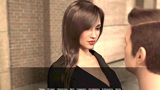 Animated teacher-student hentai scene with hardcore missionary action