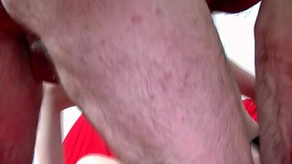 Old grandpa lures 18 year old German teen home on the street