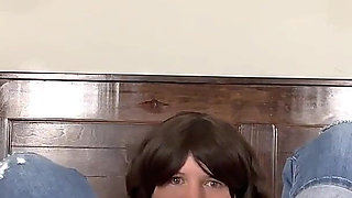 Stepdaughter Dommes and Edges You with Her Feet