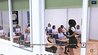 The Awakening 16 - Xavier Is Dreaming Like His Class Teacher Miss Brown Giving Him HJ & BJ in Class