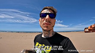Stranded Ship Hentai: Meis Big Ass Pounded on the Beach