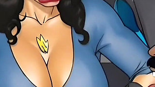 Innocence for Sale. Shoe Salesman Lick Smell Feet Shy Customer. Amazing Cartoon Ai