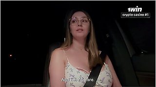 My Stepmoms Married Friend Let Me Fuck Her In The Car - Alina Rai