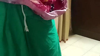 Tamil Woman Pretends to Take off Her Clothes in Front of Her Husband