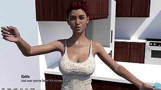 Exploring 3D PC porn games with big boobs in POV style