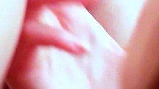 Horny lesbian teen brought to orgasm by step sister in the bathtub
