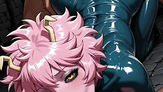 Hentai anime - The neighbor knows how to move her ass very well