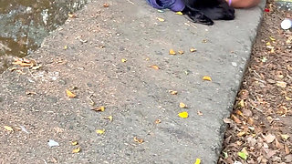 My Neighbor Is Caught Masturbating in Public