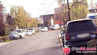 Claudia Swea and German Scout's blowjob porn by POV Pickups