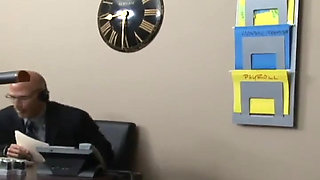 Big Tits at Work - Johnny Despises Jessica for Fucking Her Way to the Top