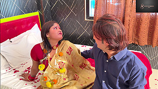 After Marrying the Newlywed Bride, the Husband Brought Her Home and Had Sex with Her on the Night of the Wedding.