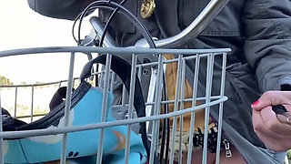 No.140 Panty-showing Cycling