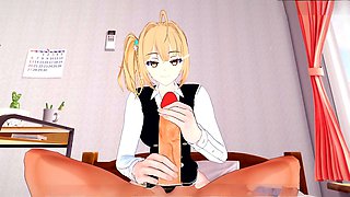 Nonoa Miyamae gets creampied in uncensored hentai animation