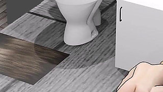 Cockizilla Stories Part 4- I’m Gonna Cum!! Insane Fucking and Riding in the Bathroom(audrey Pagne and Chris)
