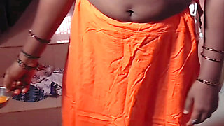 Desi Tamil House Maid in Petticoat Bra Cleaning Tease & Wild Reverse Cowgirl Ride on Owner! Indianhotwifex