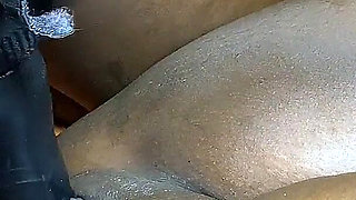 The Hot Lezzies Going Wild with a Strap-on and Golden Showers