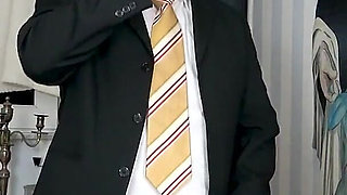 Old Boss Cheats on His Wife with a Teen Girl at Christmas!