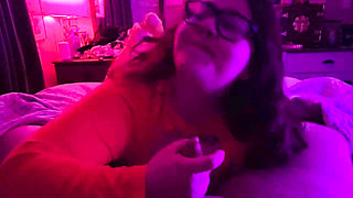 Sloppy Blowjob, Foot Job and Fucking? Jinkies!