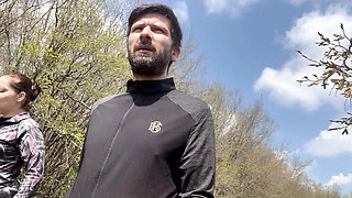 Outdoor MILF Takes Big Cock Anal in Nature - Part 2