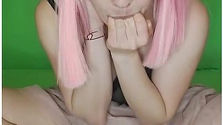 Pretty Woman Fisting Her Throat With Her Fist And Masturbates To A Shaking Orgasm