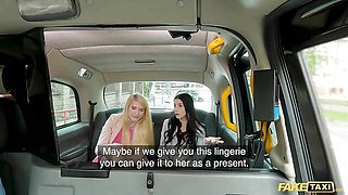 Fake Taxi featuring Nelly Kent and Vanessa Hillz's big tits scene