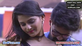 Romantic Indian couple Mahi celebrates with passionate late-night birthday ecstasy