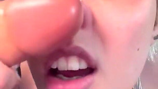 Nose Fetish Cute Goth Rubs Your Cock All Over Her Button Nose Pig Nose Flaring JOI Cum Inside My Nose