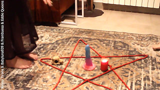 3 Witches (one of Them Pregnant) Use Me and Dress Me as a Maid to Summon the Devil