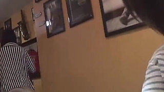 Girl with Big Tits Who Works at a Beauty Salon. an Expert at Sucking Makes Her Av Debut! -2