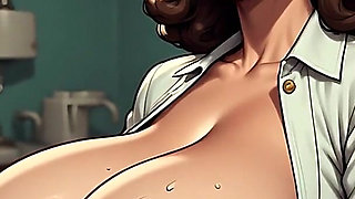 Lactating Nurse Fetish Art