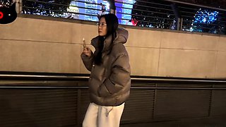 Maya Kawamura amateur Asian babe in high heels