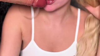 Daddy, will you boink me with your sloppy talk, fake penis