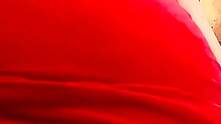 POV: I Lifted My Red Dress and Squeezed All the Milk Out of Her by Grinding My Ass Against Her Cock