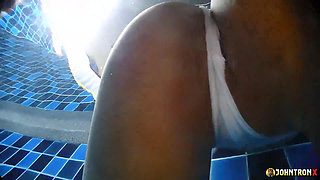 JohnTronX - Underwater fuck with a hot Asian amateur babe
