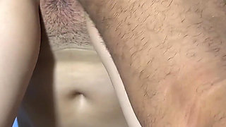 Young Latina Doesn't Stop Jumping on Her Stepbrother's Huge Cock Until She Squirts