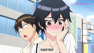 Adam Gets Trapped Naked With College Girl's Fat Ass Begging to Be Fucked - HENTAI Uncensored (ENG Subtitles)