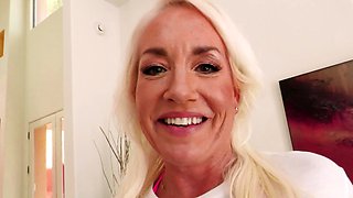 Blonde Hotwife Taylor Upton BBC Anal
