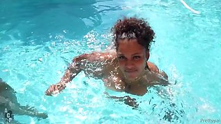 Ebony Summer Love Blossoms with Wild Outdoor Passion