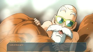 Hilarious college-themed adult game with animated fun and big-titted Asian babes