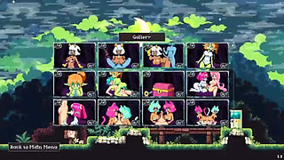 Indian girl gameplay animation