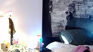 Take Her Doggy and She Leads Me to the Edge of the Bed, See What She Knocks off Bed, P in Her