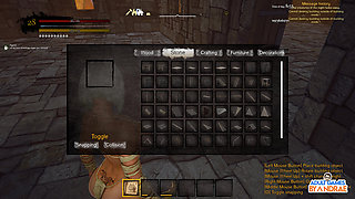 EP7: Building the Stone House Kitchen, Bed & Bath in Wicked Island (Gameplay)