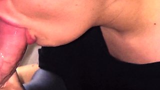 Hot amateur teen blowjob and facial HD video