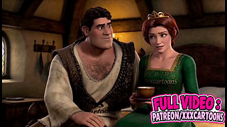 Fiona Visits Shrek for a Private Night